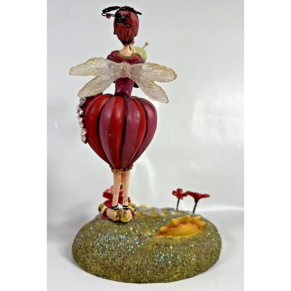 Tutti Frutti Strawberry Fairy Department 56 Stocking Mantel Hanger Christmas Sun - Picture 3 of 10